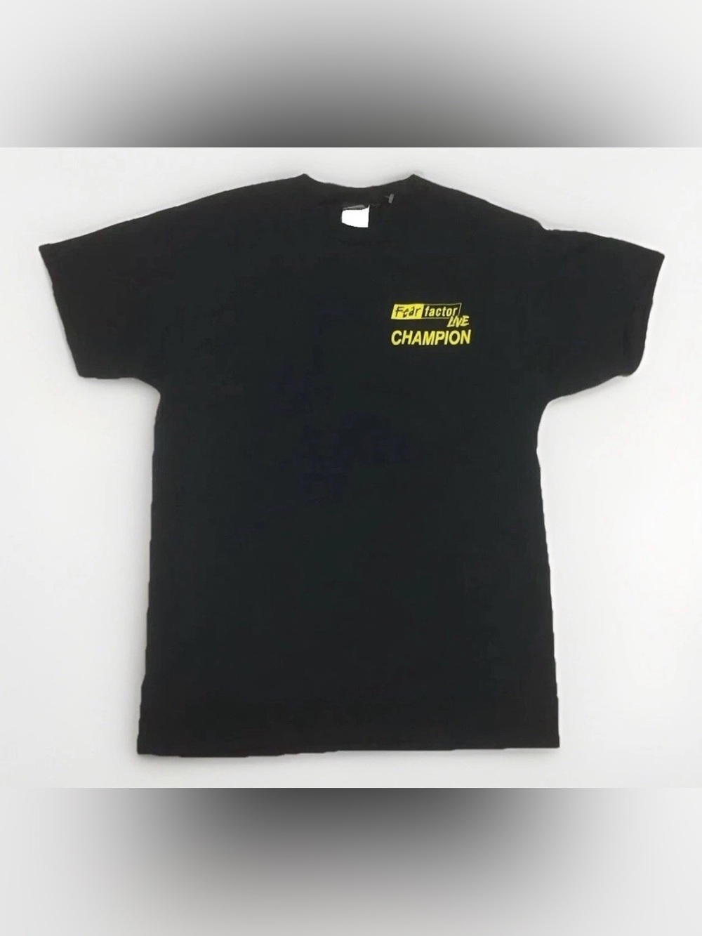 Fear Factor Live T-Shirt Joe Rogan Medium Champion 2012 Universal Studios
